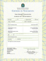 Certidão de Nascimento Atualizada - CAPITAL SP - Assessoria Documental Especializada